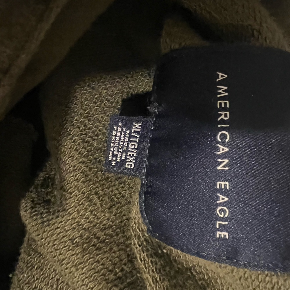 American Eagle Outfitters Green Camouflage Hoodie - Picture 3 of 3